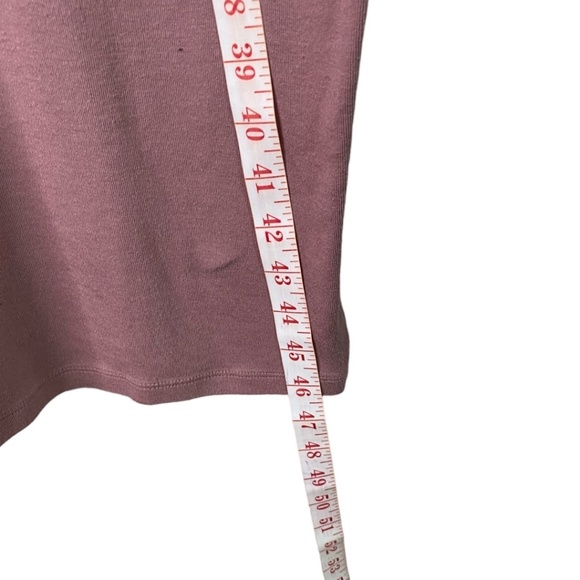 GAP Long Sleeve Modern T-Shirt Midi Dress Soft and Stretchy Crew Neck US Sz XL - Picture 7 of 8